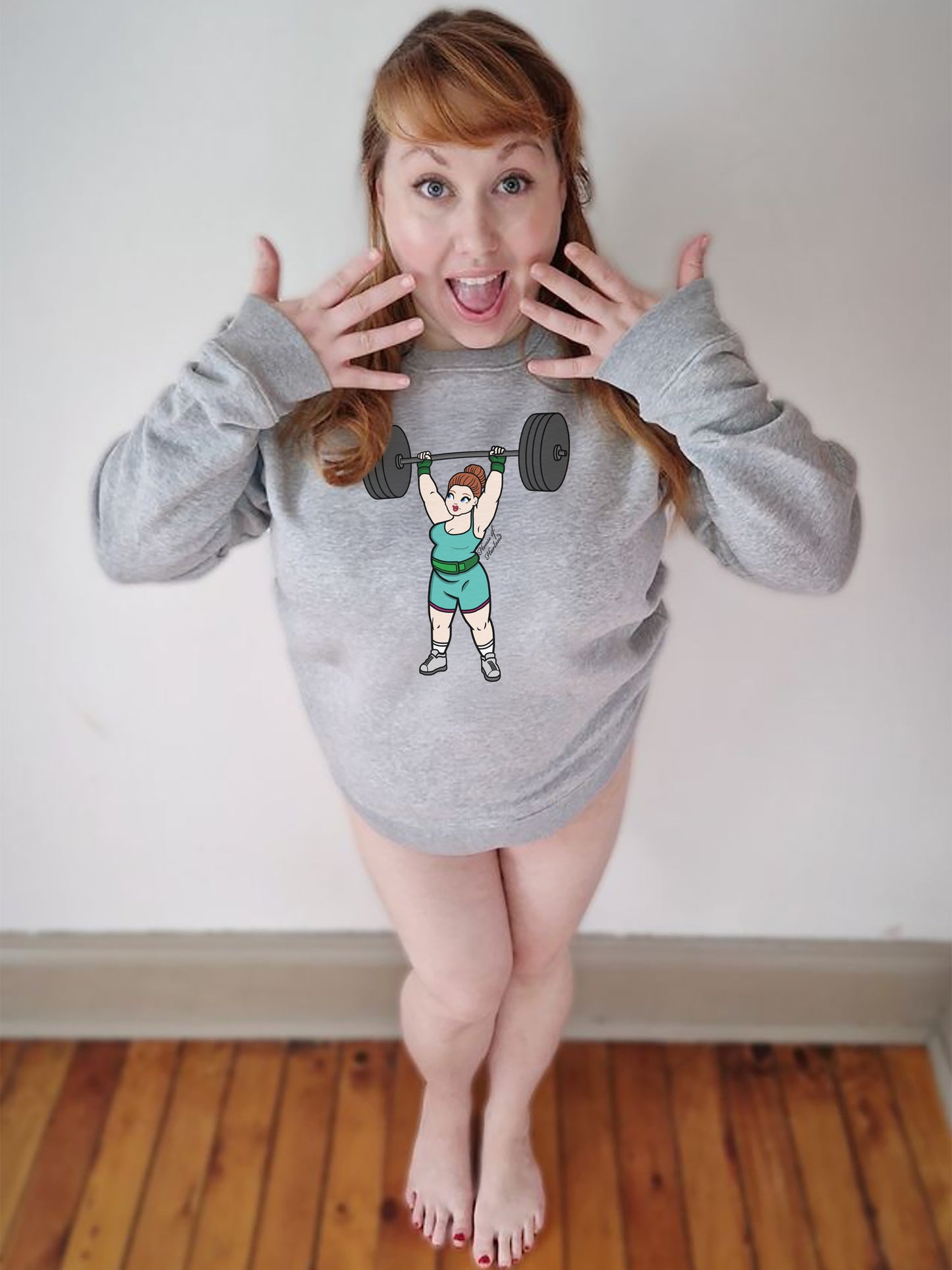 Hildy Weight Lifting Sweatshirt *PRE-ORDER*