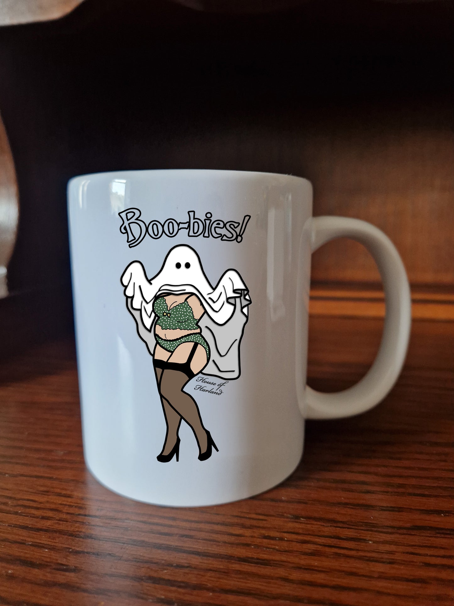 Boo-bies Covered Mug Limited Edition *Print to order*