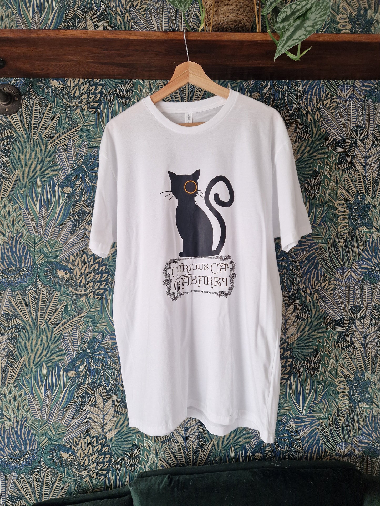 Curious Cat Cabaret T-shirt