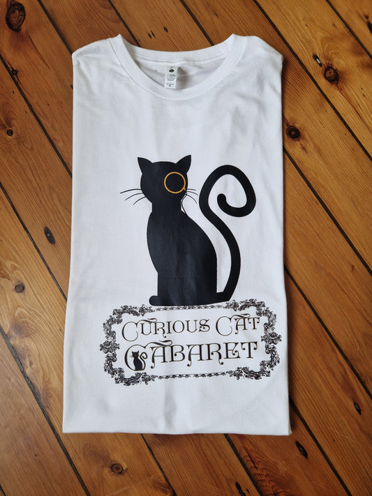 Curious Cat Cabaret T-shirt