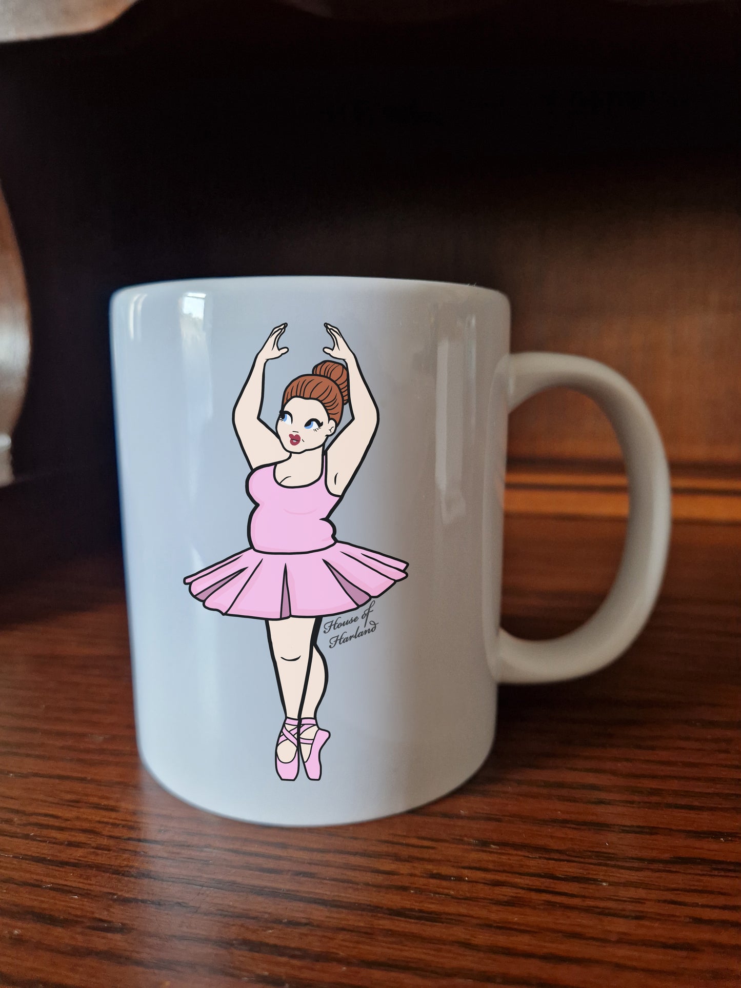 Hildy Ballerina Mug *Print to order*
