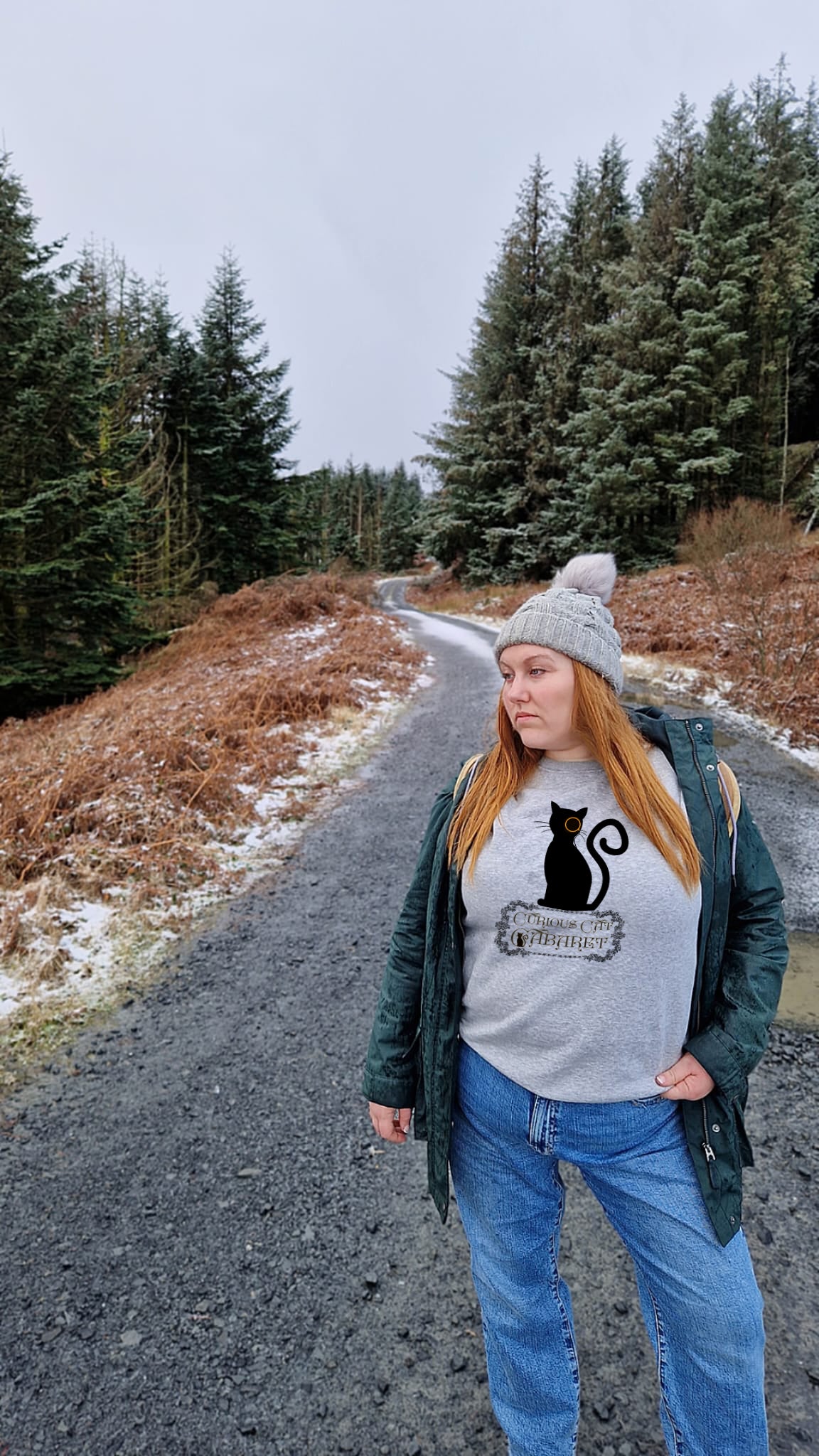 Curious Cat Cabaret Sweatshirt  *PRE-ORDER*