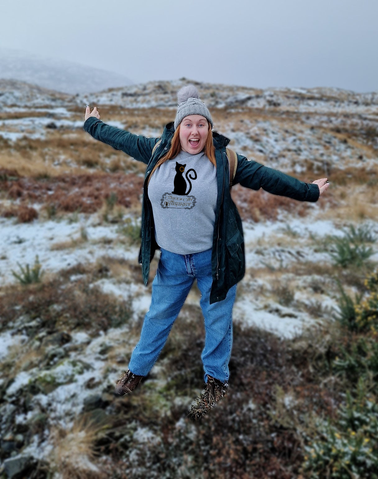 Curious Cat Cabaret Sweatshirt  *PRE-ORDER*