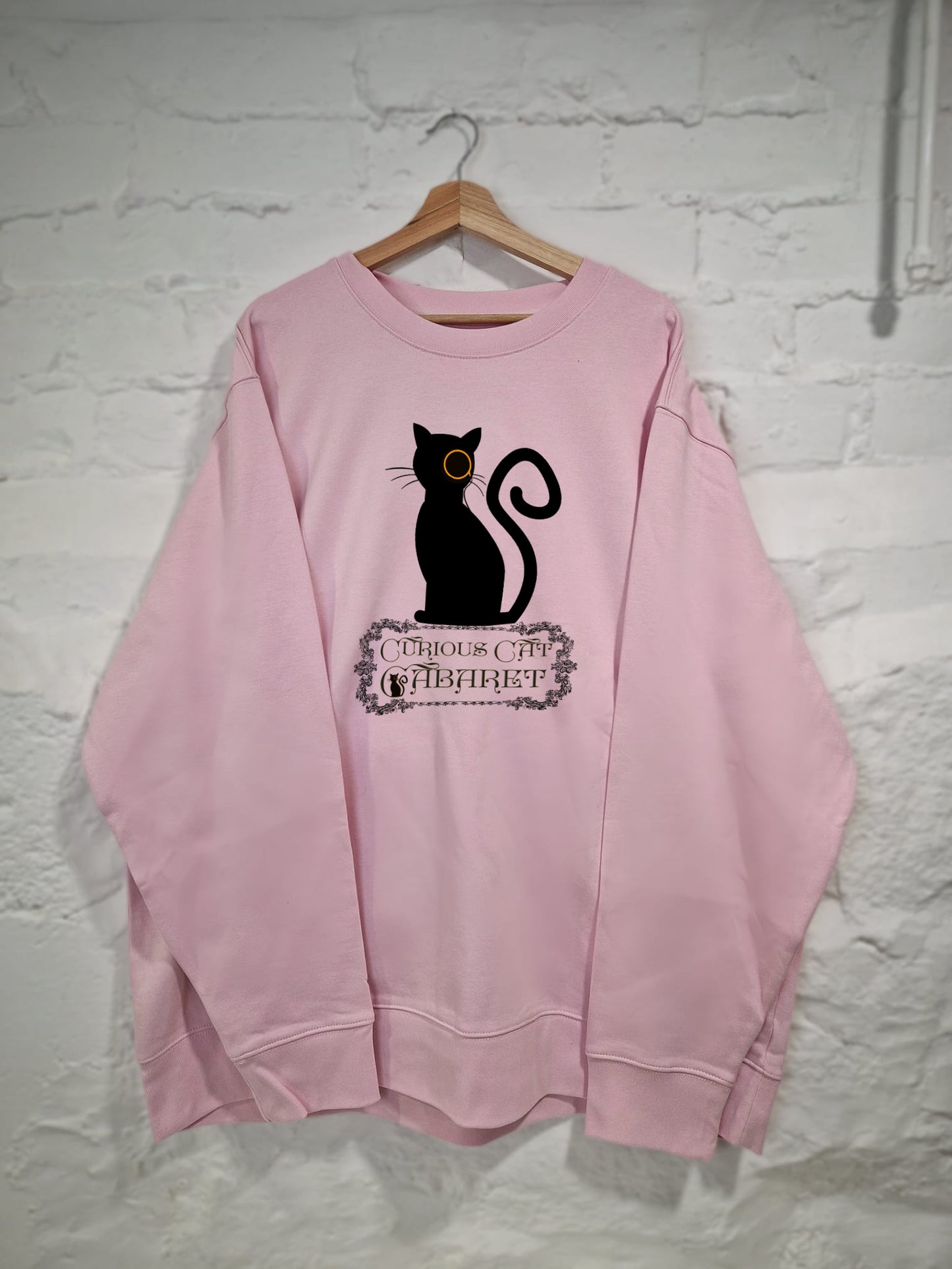 Curious Cat Cabaret Sweatshirt  *PRE-ORDER*