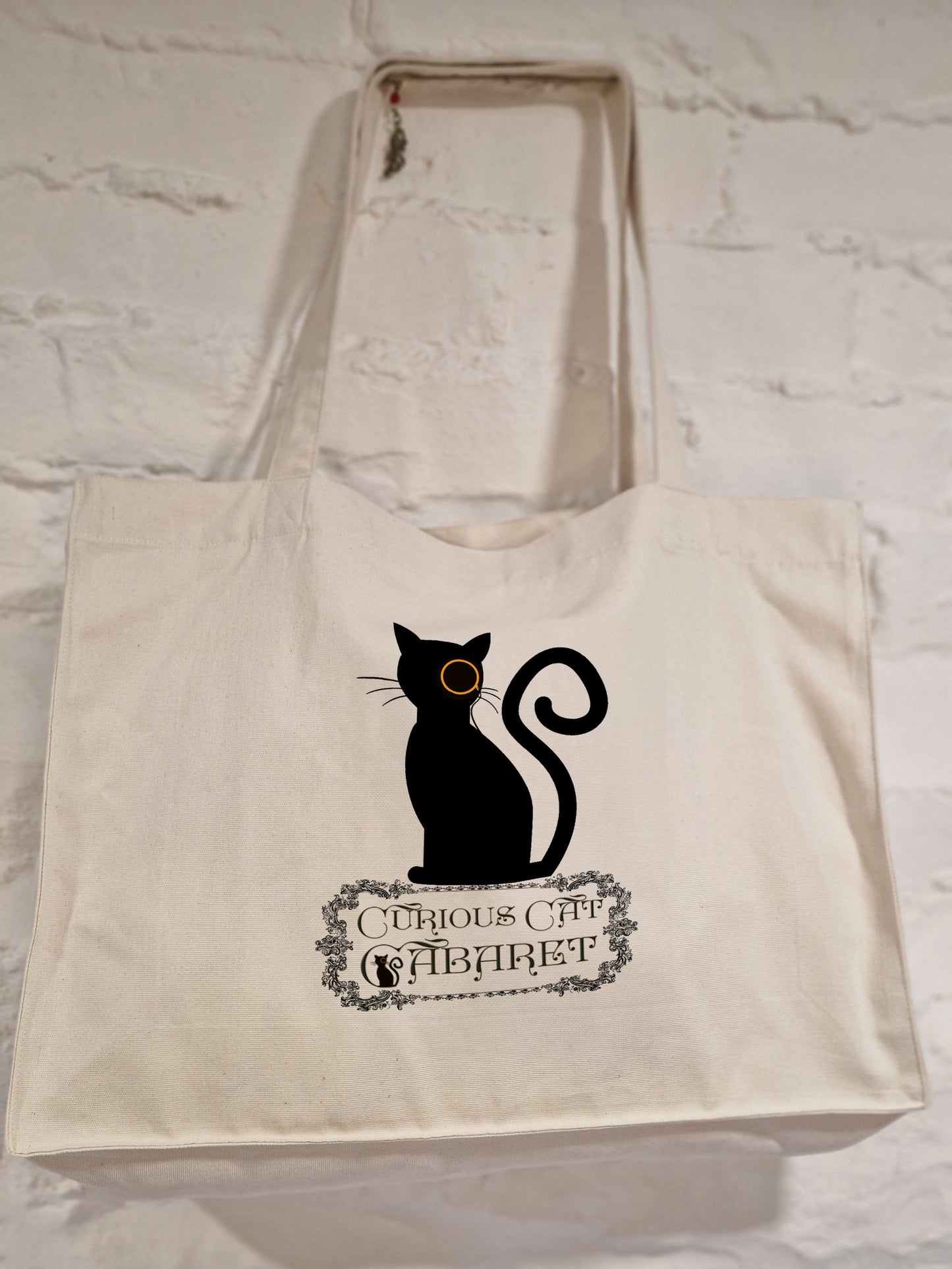 Curious Cat Cabaret Tote
