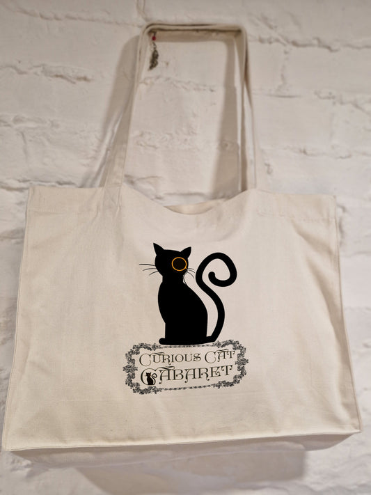 Curious Cat Cabaret Tote