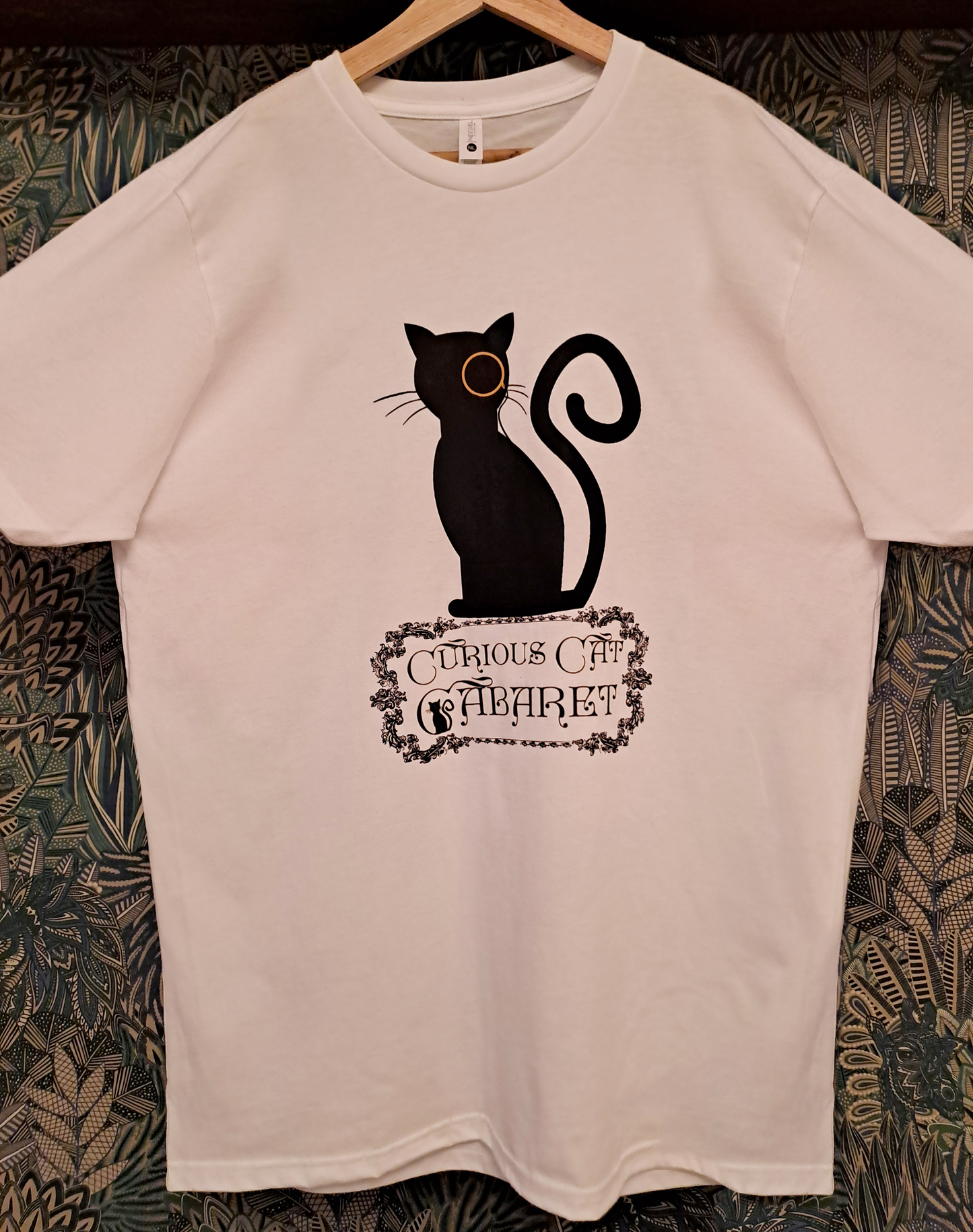 Curious Cat Cabaret T-shirt