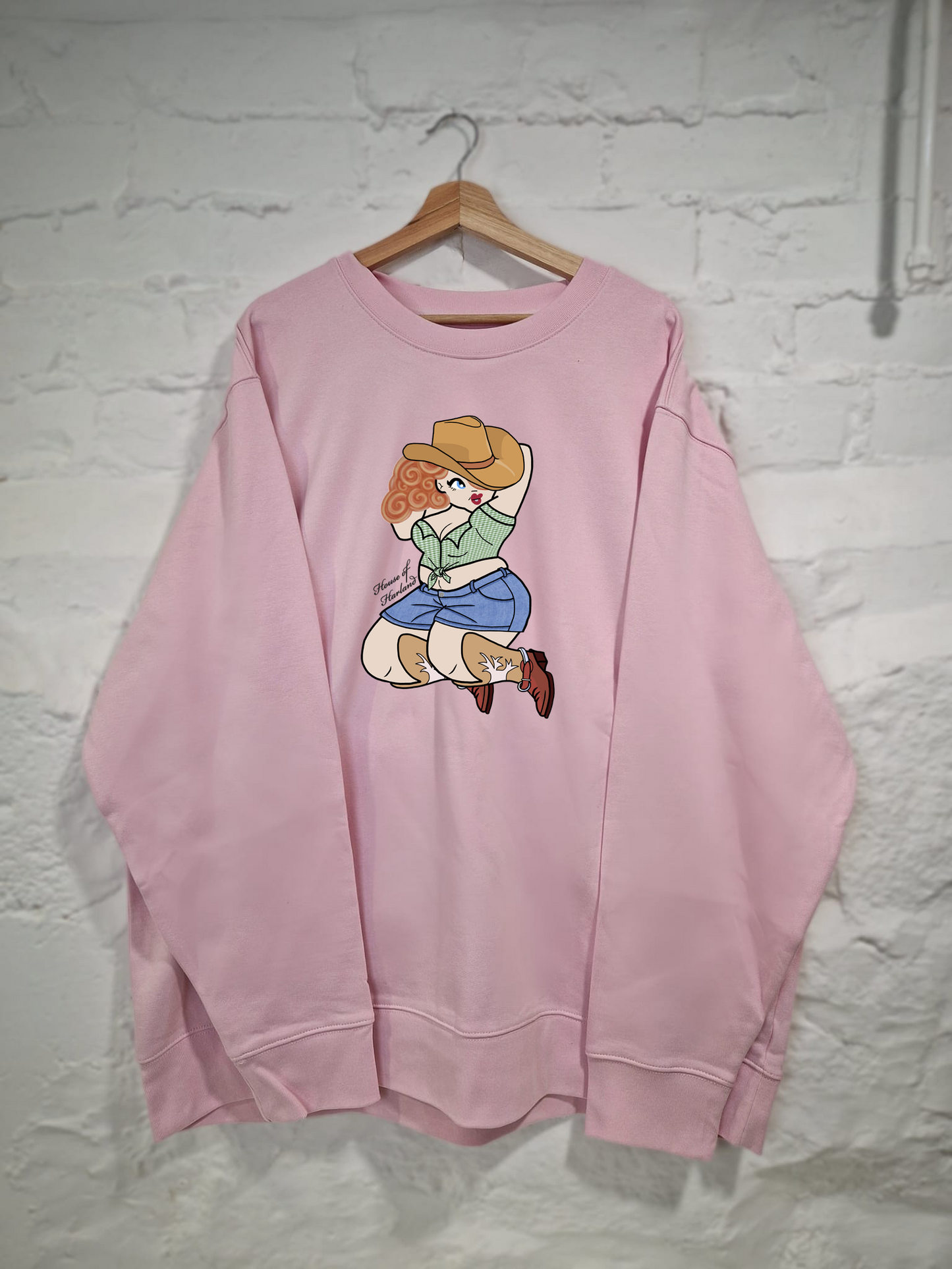 Hildy Cowgirl Sweatshirt  *PRE-ORDER*