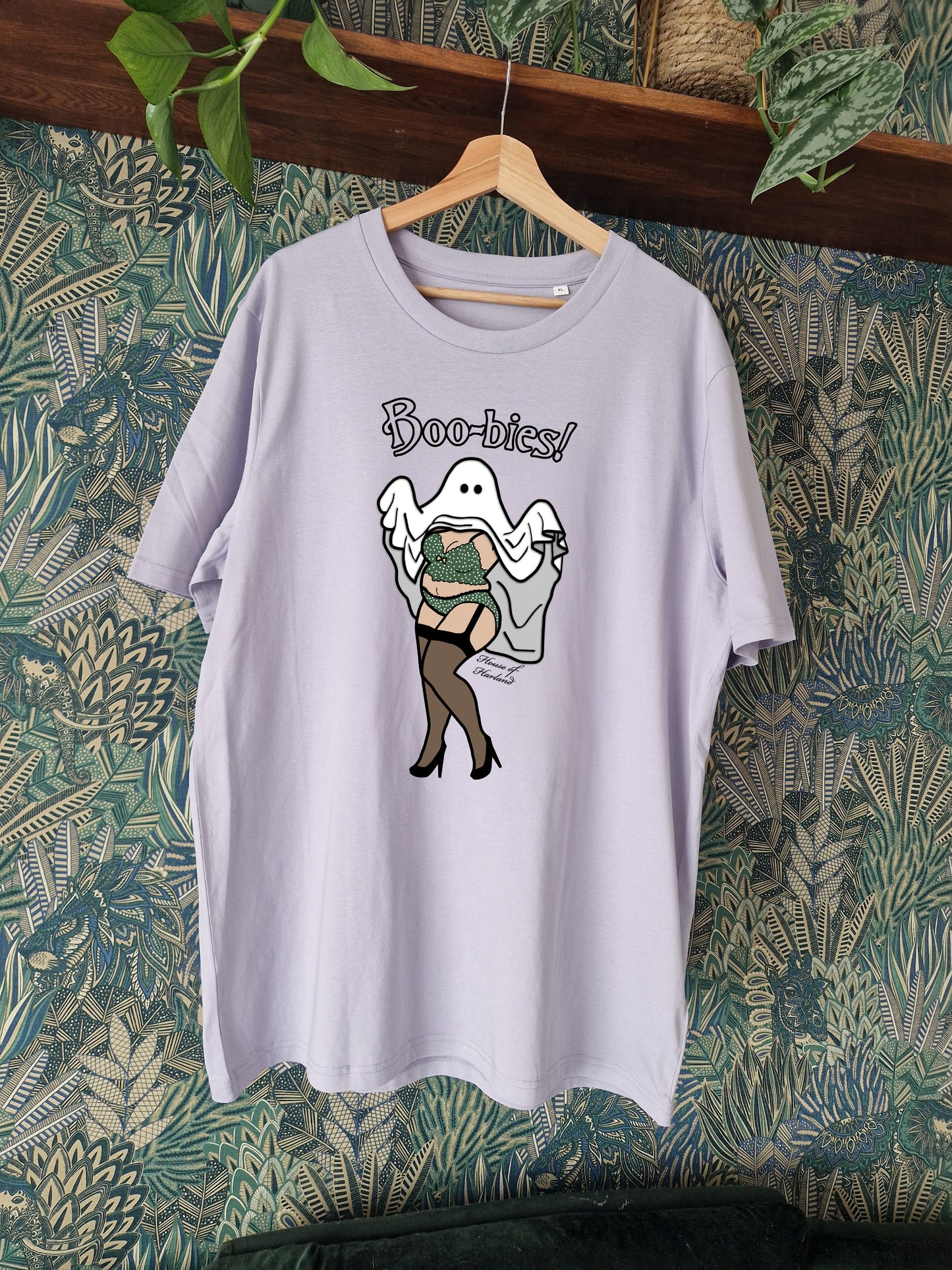 Boo-bies covered T-shirt