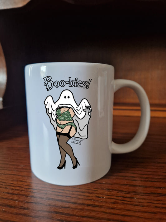 Boo-bies covered  Mug Limited Edition *Print to order*